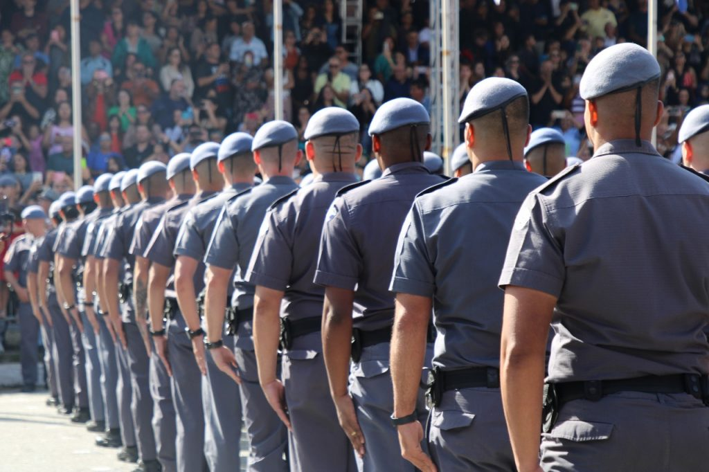 Formatura de soldados da Polícia Militar do Estado de São Paulo